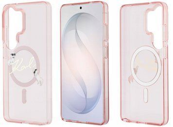 Etui ochronne MagSafe Samsung Galaxy S26 Ultra r&oacute;żowe TPU PC nadruk, R&oacute;żowy