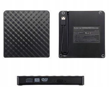 Napęd Zewnętrzny USB 3.0 Nagrywarka CD RW Przenośny Odtwarzacz do Laptopa