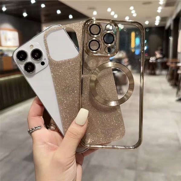 Przezroczyste etui do iPhone 13 Pro z MagSafe elastyczne TPU, bezbarwny