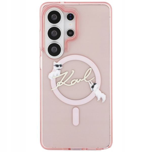 Etui ochronne MagSafe Samsung Galaxy S26 Ultra r&oacute;żowe TPU PC nadruk, R&oacute;żowy