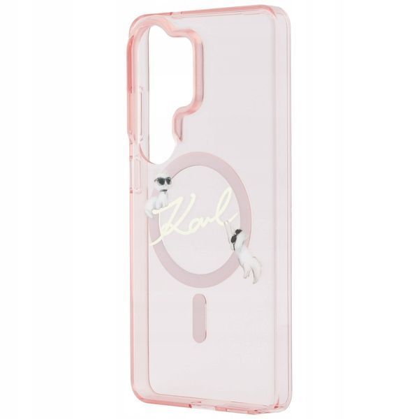 Etui ochronne MagSafe Samsung Galaxy S26 Ultra r&oacute;żowe TPU PC nadruk, R&oacute;żowy