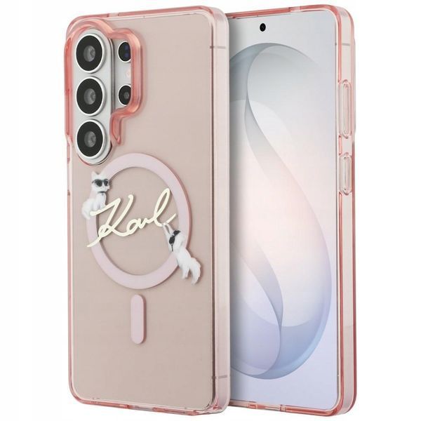 Etui ochronne MagSafe Samsung Galaxy S26 Ultra r&oacute;żowe TPU PC nadruk, R&oacute;żowy