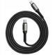 Kabel USB to C Forcell F-Energy Cafule QC4.0 PD 5A 100W 120 cm czarny, Czarny