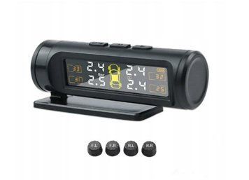 System monitorowania ciśnienia w oponach, 4 czujniki XJ-01 TPMS