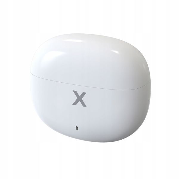 Słuchawki Bluetooth TWS douszne 5.3 USB-C 25h IPX4 białe, Biały
