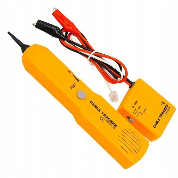 Tester kabli RJ11 lokalizator przewod&oacute;w sonda generator tonu etui