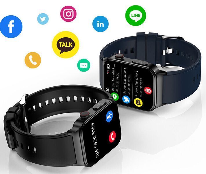 Smartwatch 1.92" IPS Bluetooth Puls SpO2 Sen Sport IP68