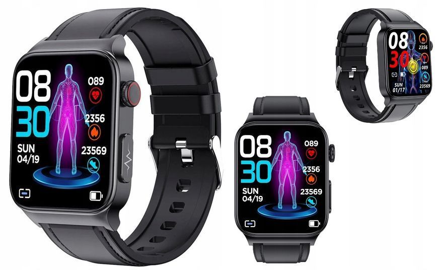 Smartwatch 1.92" IPS Bluetooth Puls SpO2 Sen Sport IP68