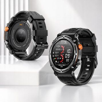 Smartwatch męski Bluetooth Rozmowy Puls SpO2 100 Tryb&oacute;w Sportowych