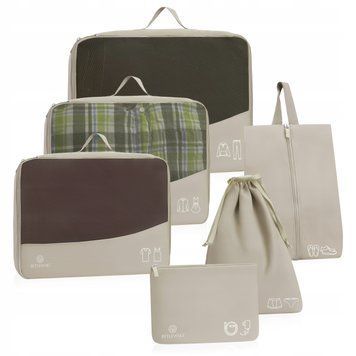 Organizer Betlewski 44 x 32 x 12 cm BPO-02 KHAKI, Zielony