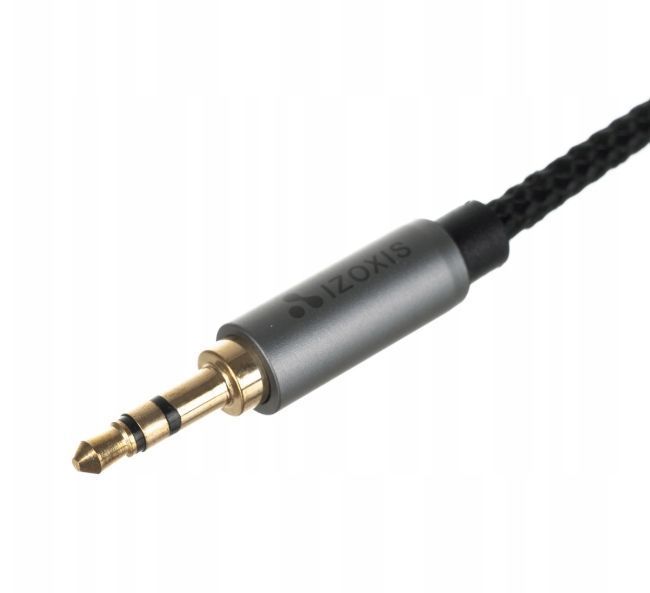 Kabel Jack 3,5 mm Mini AUX Stereo 1,75 m Oplot Gold Wzmocniony, Nieplączący
