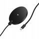 Ładowarka Indukcyjna Hoco CW62 15W &ndash; Wyświetlacz LED, Kabel USB C 1,2m, Czarny