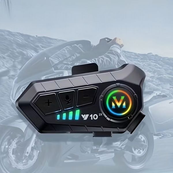 Zestaw Słuchawkowy Słuchawki do Kasku Motocyklowego Bluetooth 5.3 na Kask