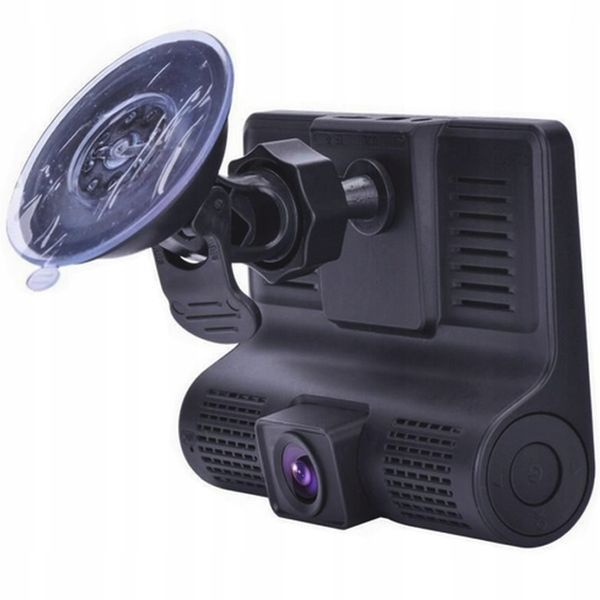 Wielofunkcyjny rejestrator jazdy Full HD &ndash; 3 kamery i wsparcie cofania