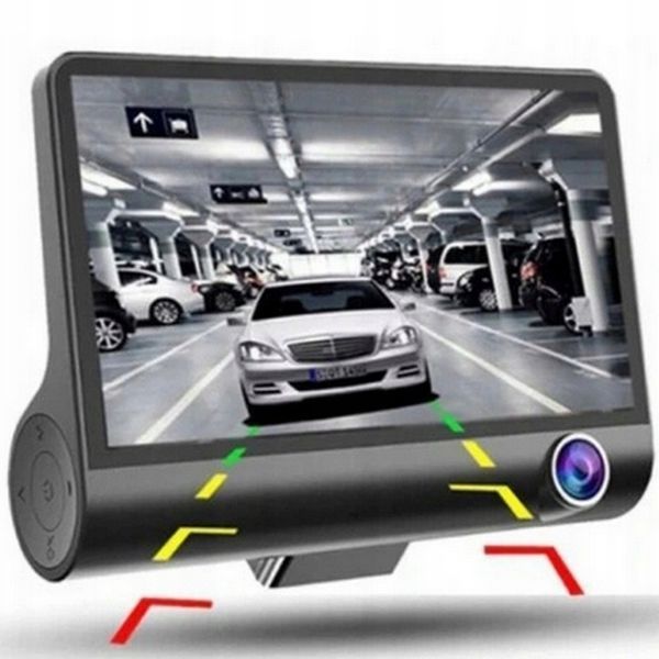 Wielofunkcyjny rejestrator jazdy Full HD &ndash; 3 kamery i wsparcie cofania