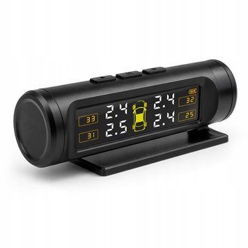 System TPMS 4 czujniki monitor ciśnienia opon bezprzewodowy