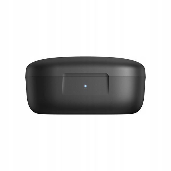 Słuchawki bezprzewodowe Bluetooth 5.3 TWS dokanałowe ENC IPX4 czarne, Czarny