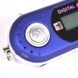 Odtwarzacz MP3 mini USB radio FM karta TF sportowy niebieski, Niebieski