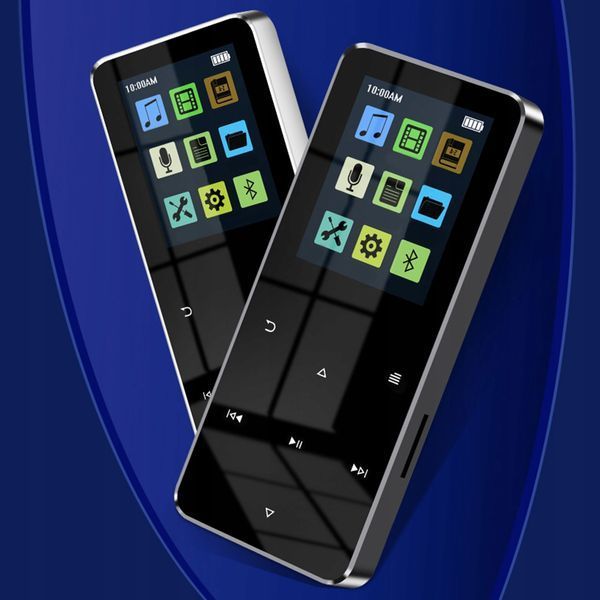 Odtwarzacz MP4 MP3 &ndash; Bluetooth, HiFi, radio kolorowy ekran 1.77&rdquo; czarny 8GB, Czarny