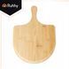 Kamień do Pizzy Ruhhy 38x36 cm z Łopatką Bambusową 2w1 Deska XXL Kordieryt