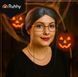 Ruhhy 5-częściowy kostium babci kostium retro, peruka, okulary i perły