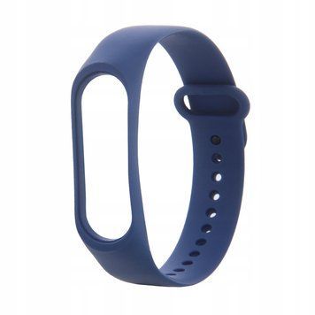Pasek / opaska Silikonowa do Xiaomi Mi Band 8 niebieski, Niebieski