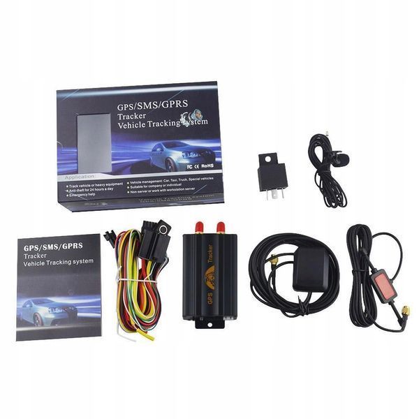 Lokalizator TK-103B GPS Tracker Podsłuch Śledzenie