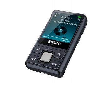 MP3 Bluetooth przenośny odtwarzacz RUIZU X55 bateria 500mAh, Czarny