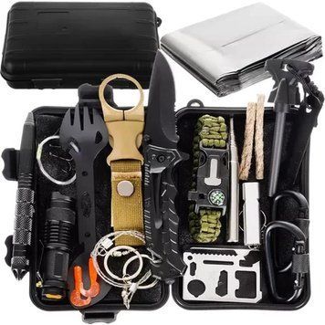 Zestaw Survivalowy Wojskowy Survival Niezbędnik do Przeżycia 32w1 Multitool