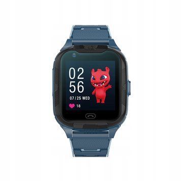 Smartwatch dla dzieci MaXlife MXKW-350 GPS Wi-Fi IPX7 4G niebieski, Niebieski