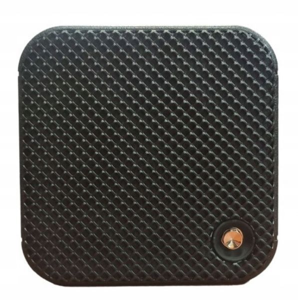Głośnik Bluetooth 10W bezprzewodowy bass przenośny czarny, Czarny