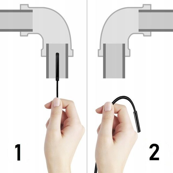 Endoskop kamera inspekcyjna 1,5 m USB-C micro USB LED IP67 3w1