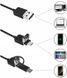 Endoskop kamera inspekcyjna 1,5 m USB-C micro USB LED IP67 3w1