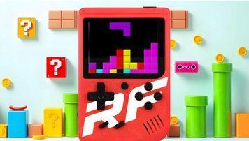 KONSOLA DO GIER 8 I 16 BIT RETRO 3 " MINI HITY 400 GIER PRZENOŚNA
