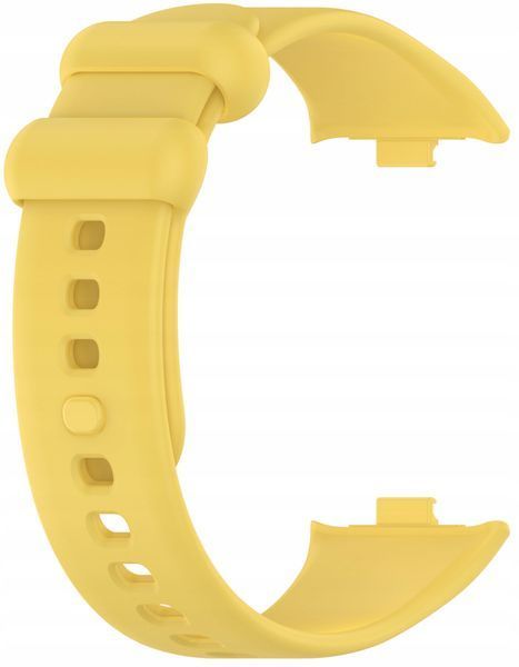 Opaska do Xiaomi Mi Band 3 4 Pasek zamienny ż&oacute;łty, Ż&oacute;łty