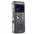 Dyktafon cyfrowy SK-012 16GB z długim nagrywaniem i odtwarzaczem MP3, Czarny