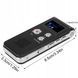 Dyktafon cyfrowy SK-012 16GB z długim nagrywaniem i odtwarzaczem MP3, Czarny