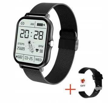 Smartwatch GT20 Ekran HD 1,69&rdquo;, Bluetooth 25 tryb&oacute;w sportowych Pulsoksymetr, złoty