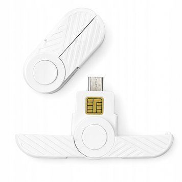 Czytnik Kart Kierowcy USB-C Tachograf Cyfrowy G2 Składany CR331-C