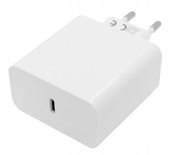 Szybka ładowarka Forcell F-Energy USB-C 45W 3A PD Quick Charge 4.0 biała, Biały