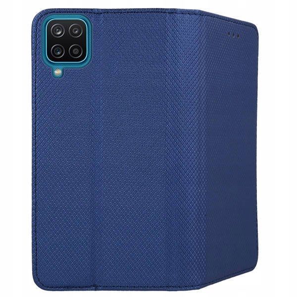 Etui z klapką TelForceOne do Samsung Galaxy A12 niebieski, Niebieski