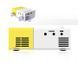 Przenośne Kino Domowe MINI Projektor Rzutnik LED FULL HD USB, Biały