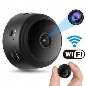 Mini kamera do monitoringu wifi full hd 150&deg; ukryta detekcja ruchu noc