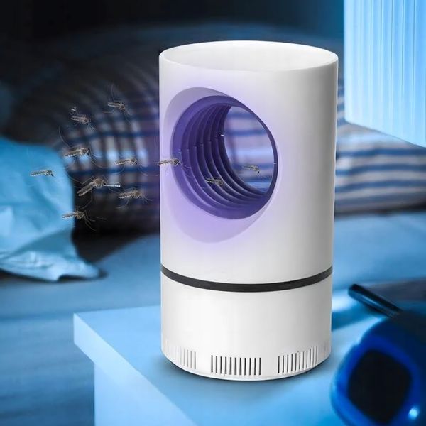 Lampa Owadob&oacute;jcza UV Pułapka na Komary Kleszcze Muchy USB Ultradźwiękowa