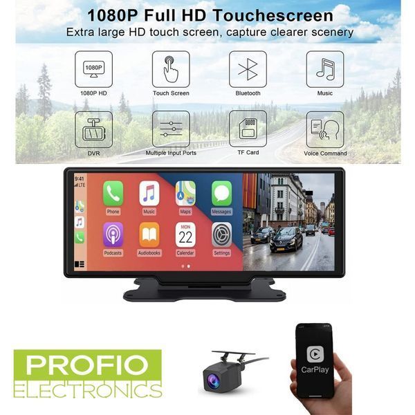 Wideorejestrator Q88 z Androidem 8.1, GPS i 4G &ndash; dwie kamery Full HD 1080p