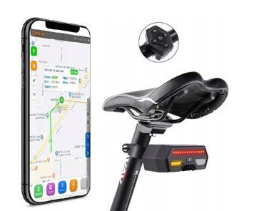 SinoTrack ST908 Rowerowy GPS Tracker z oświetleniem STOP i APP sterowaniem
