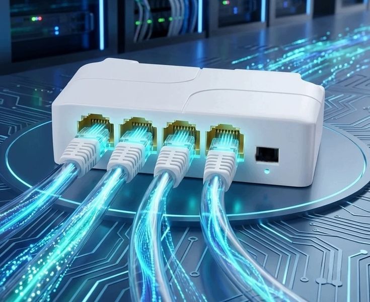 Gigabitowy PoE Extender 4-port &ndash; Repeater IEEE 802.3af/at, Plug & Play