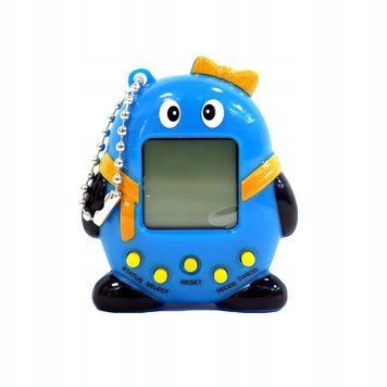 Klasyczne Tamagotchi niebieskie Mini zabawka edukacyjna