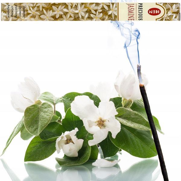 Kadzidełka patyczkowe jaśmin naturalne aromaty aromaterapia relaks 40&ndash;55min