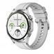 Smartwatch MT300 Asystent Głosowy, Monitor Stresu, Tryby Sportowe, srebrny